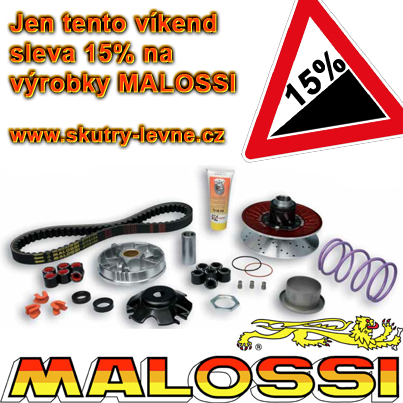 Sleva na výrobky Malossi 20%